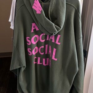 Anti Social Club x Undefeated Club Hoodie